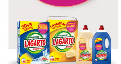 Pruebalo gratis detergente Lagarto