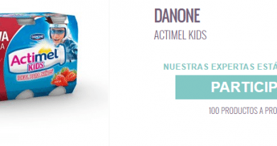 Prueba Actimel Kids