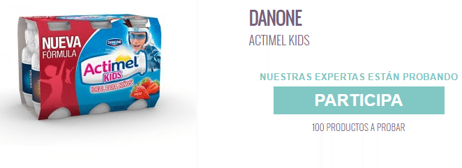 Prueba Actimel Kids