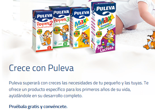 Prueba gratis Leche Puleva
