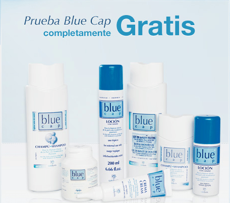 Muestras de crema Blue Cap para pieles sensibles