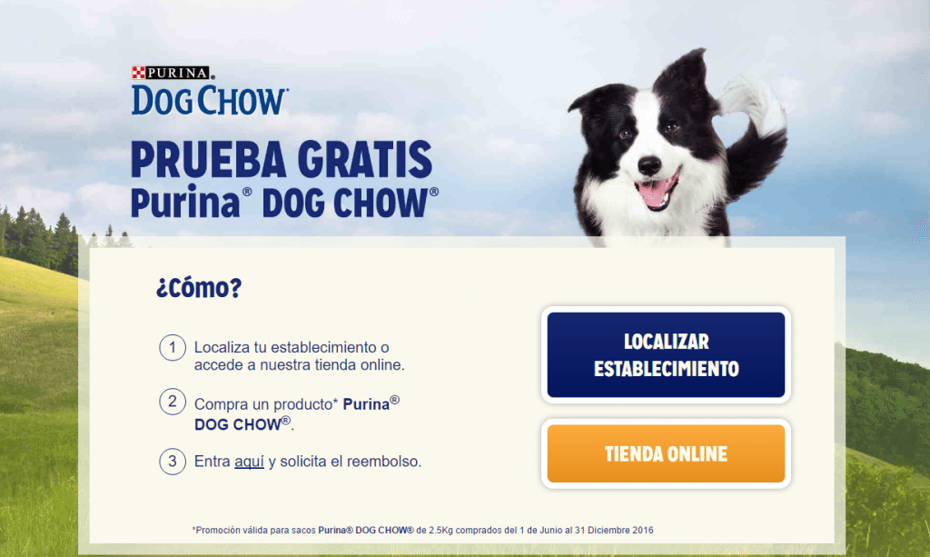 Prueba gratis Purina Dog Chow