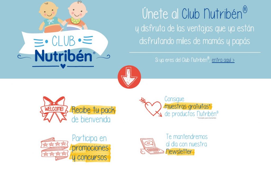 Muestras y regalos gratis con Nutriben