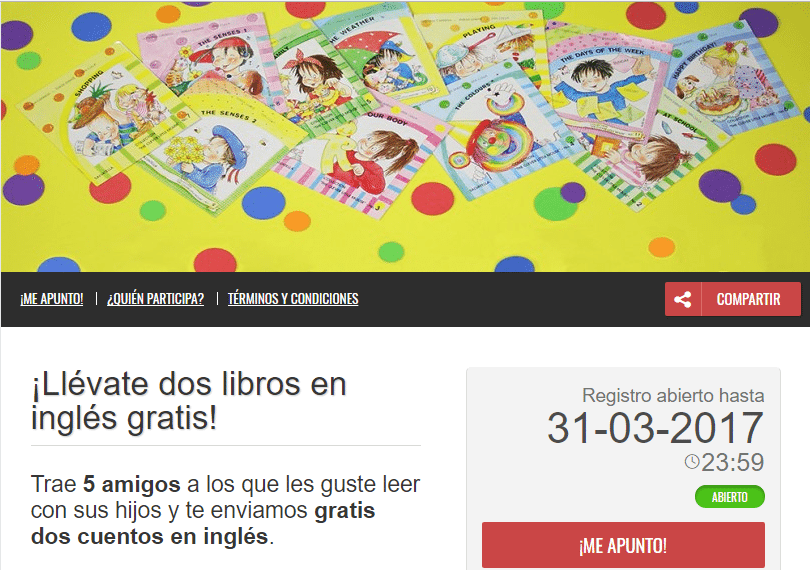 Consigue dos libros totalmente gratis