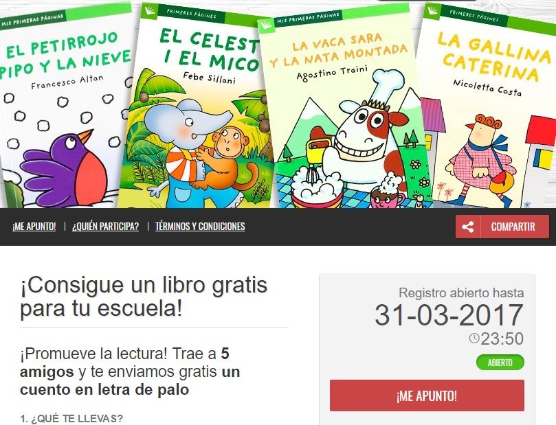 Consigue libros gratis con Boolino