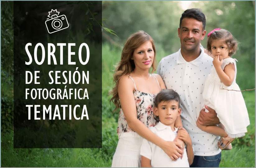 Consigue gratis una sesion fotografica
