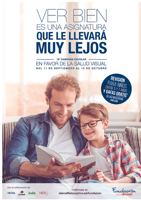 Campaña de gafas gratis Alain Afflelou 2017