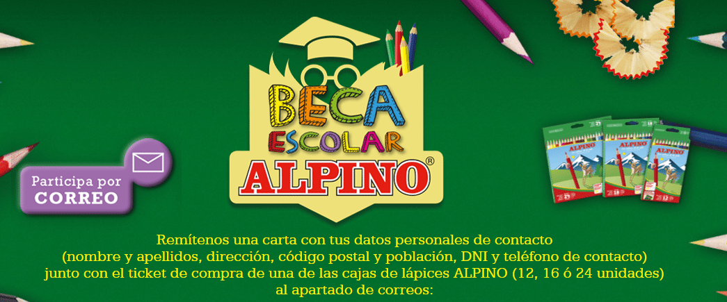 Consigue una beca de 1.000€ con Alpino