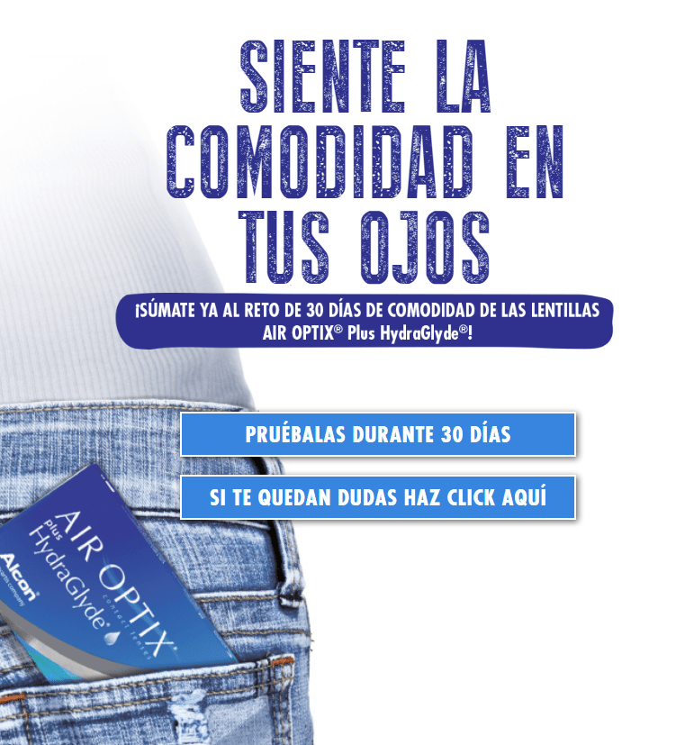 Consigue un mes de lentillas gratis