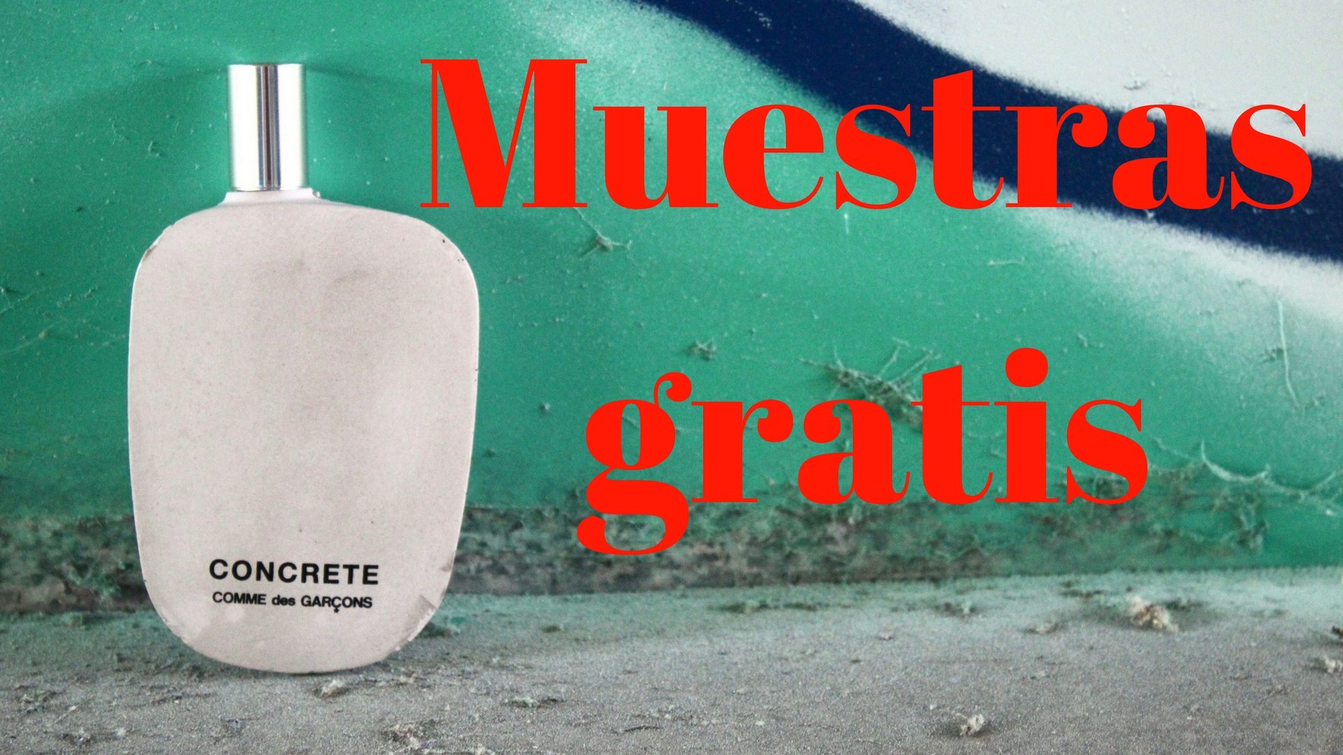Muestras gratis de perfume Comme des Garcons