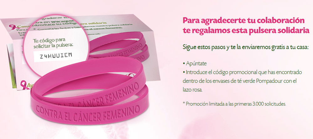 Consigue gratis una bolsa Pompadour
