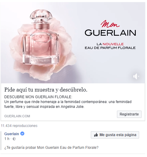 Muestras gratis de perfume Guerlain Mom Florale